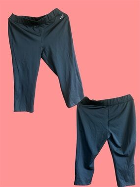 bcg Black Capri Active Leggings size XL